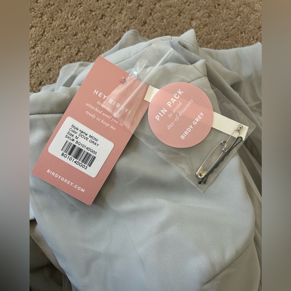 Birdy Grey moni convertible dress in dove gray size medium - Picture 3 of 6